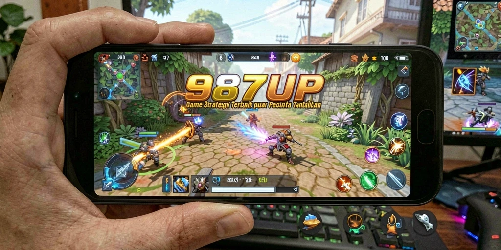 Tampilan gameplay seru 987UP dengan strategi mendalam.