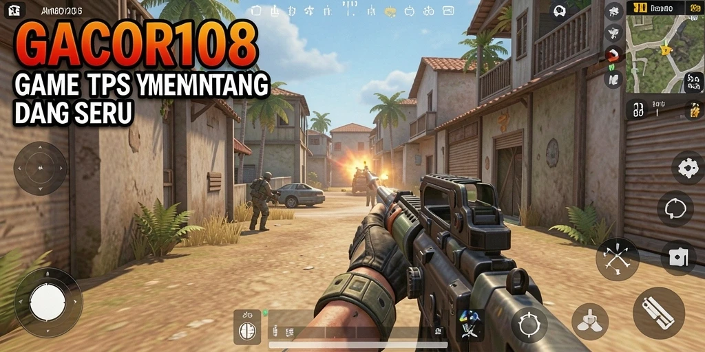 Gameplay seru GACOR108 dalam pertempuran TPS yang mendebarkan.