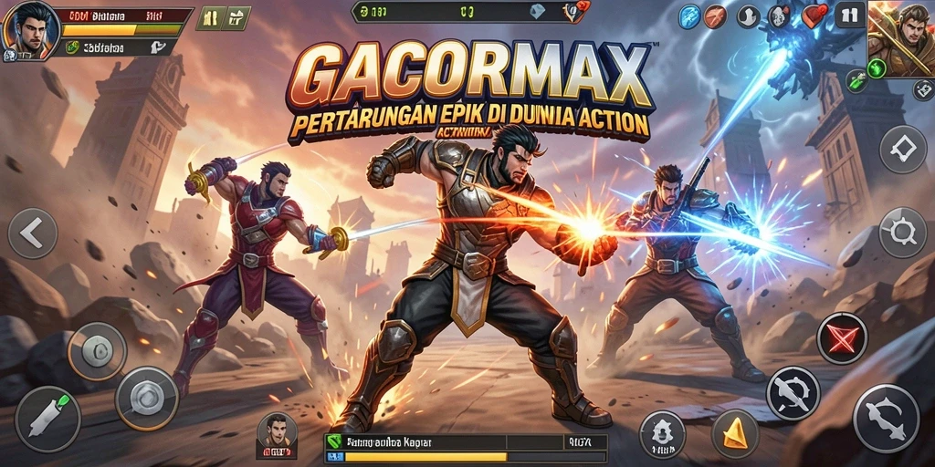GACORMAX menampilkan pertarungan seru dengan aksi mendebarkan.