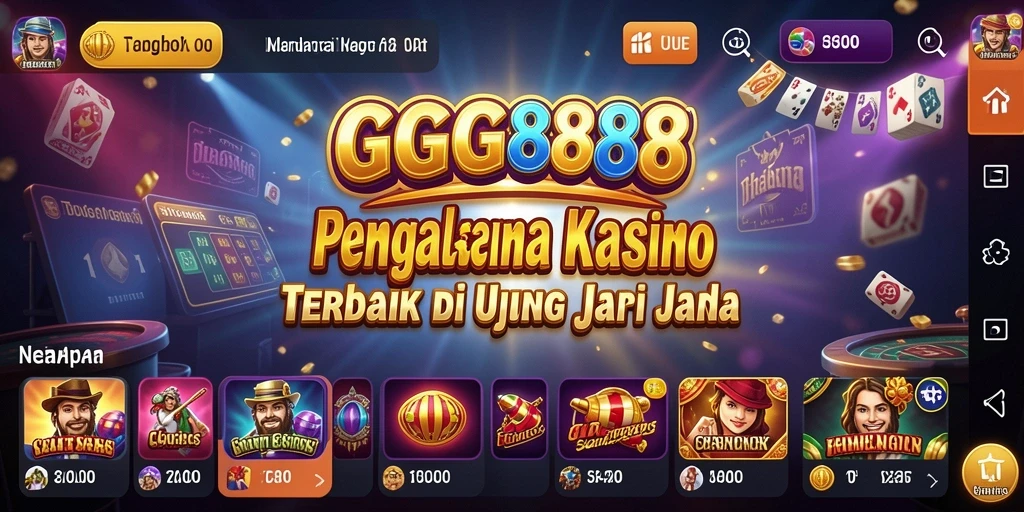 Tampilan menarik dari gameplay GGG888 yang memukau.