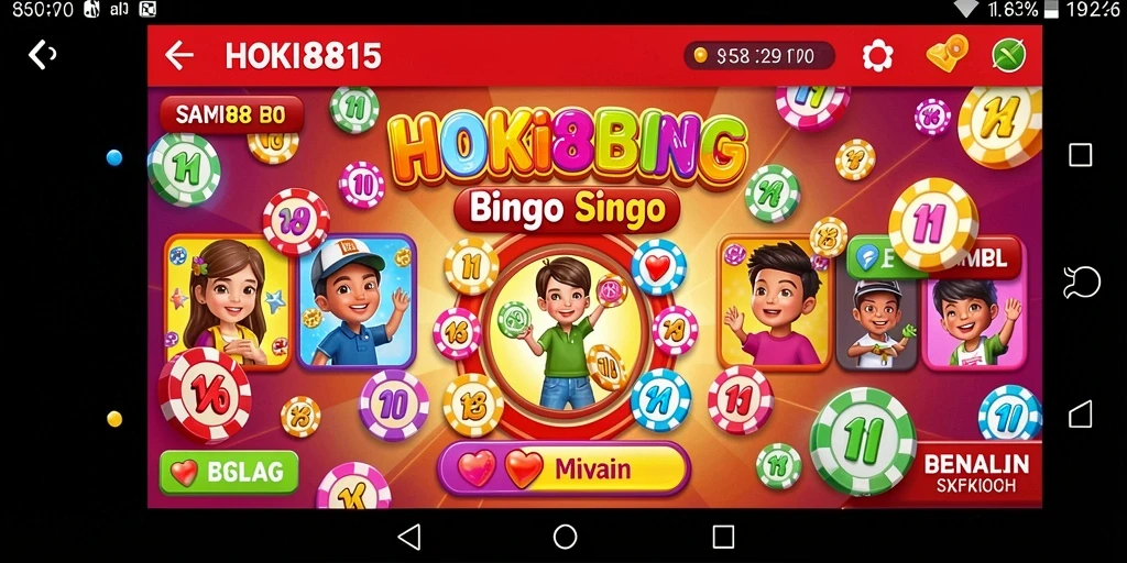 Tampilan gameplay HOKI8815 yang seru dan interaktif.