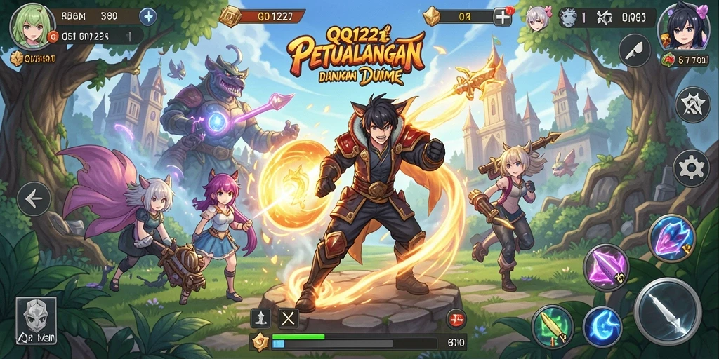 Tampilan screenshot dari gameplay <strong>QQ1221</strong> yang memukau dan penuh aksi.