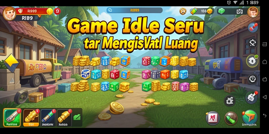 Tampilan gameplay RI889 yang seru dan menawan.
