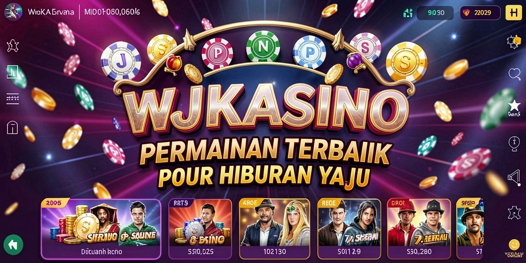 Tampilan gameplay menarik dari WJKASINO yang membuat pengalaman Kasino seru.